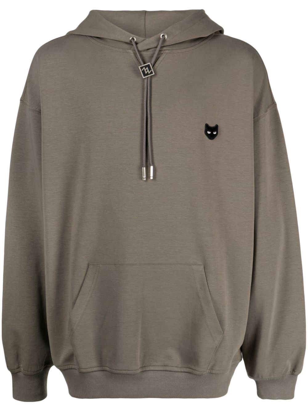 ZZERO BY SONGZIO  Innoncence Panther drawstring hoodie
