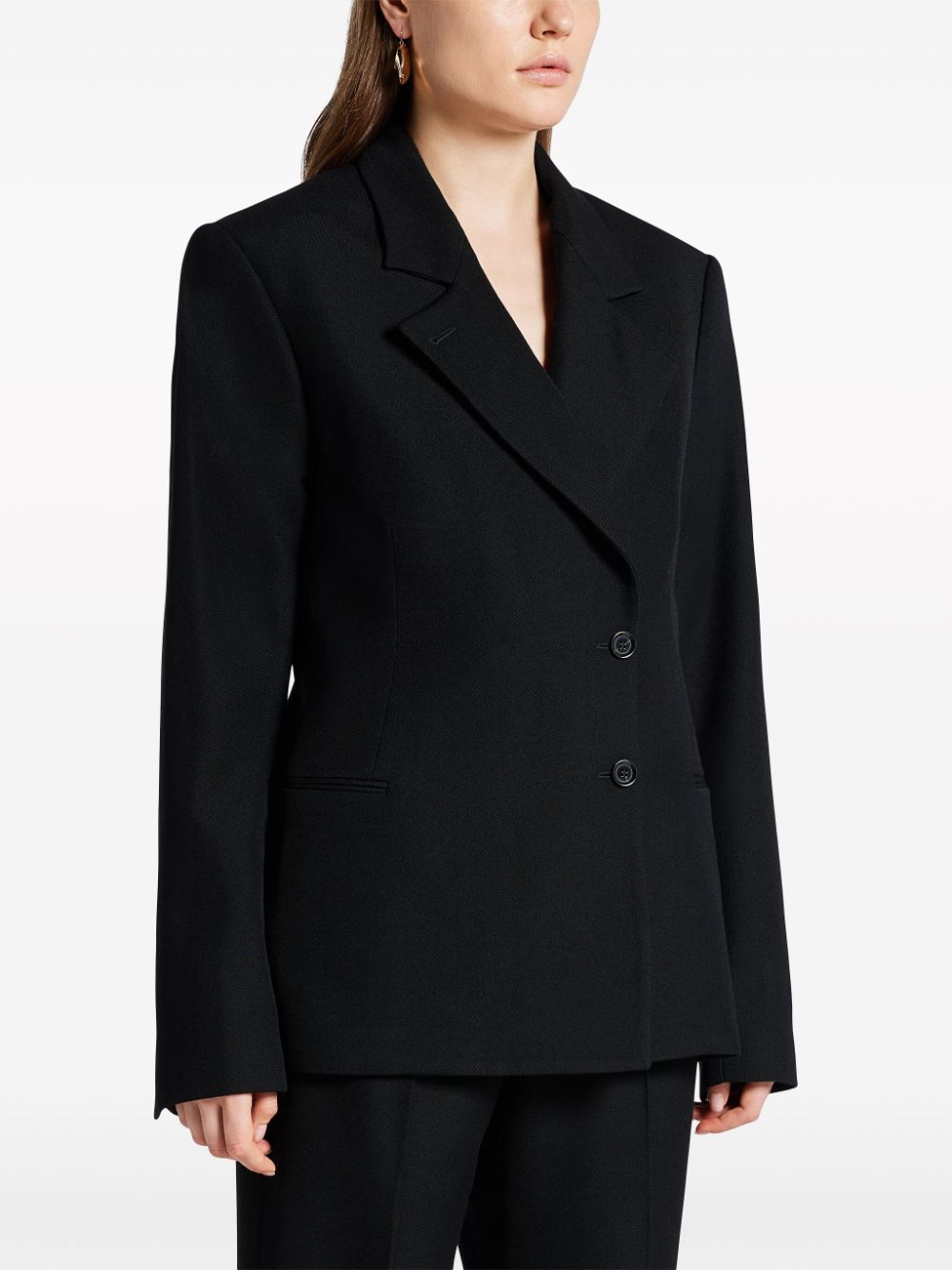 BITE Studios single-breasted wool blazer