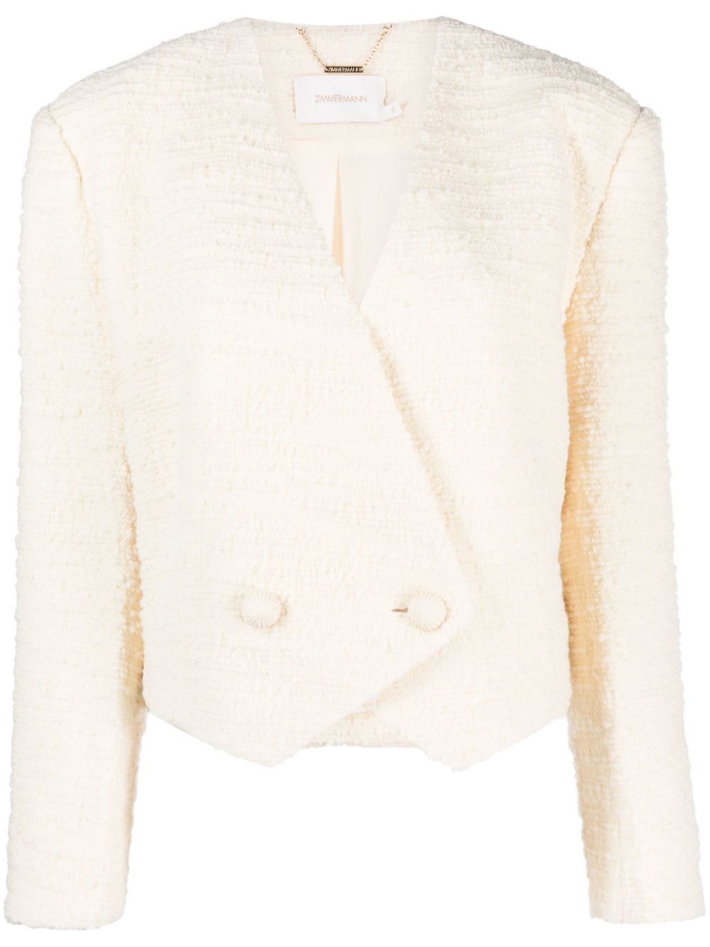 ZIMMERMANN  Luminosity cropped blazer