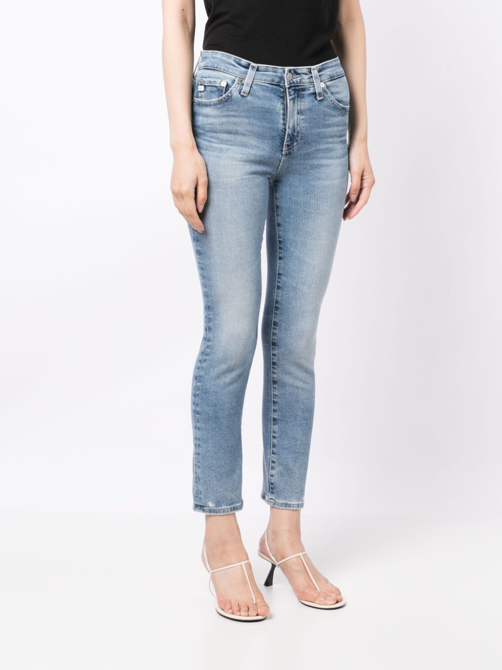 AG Jeans  The Mari mid-rise skinny jeans