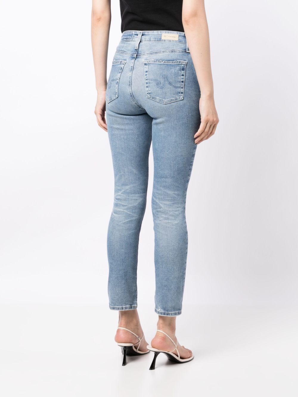 AG Jeans  The Mari mid-rise skinny jeans