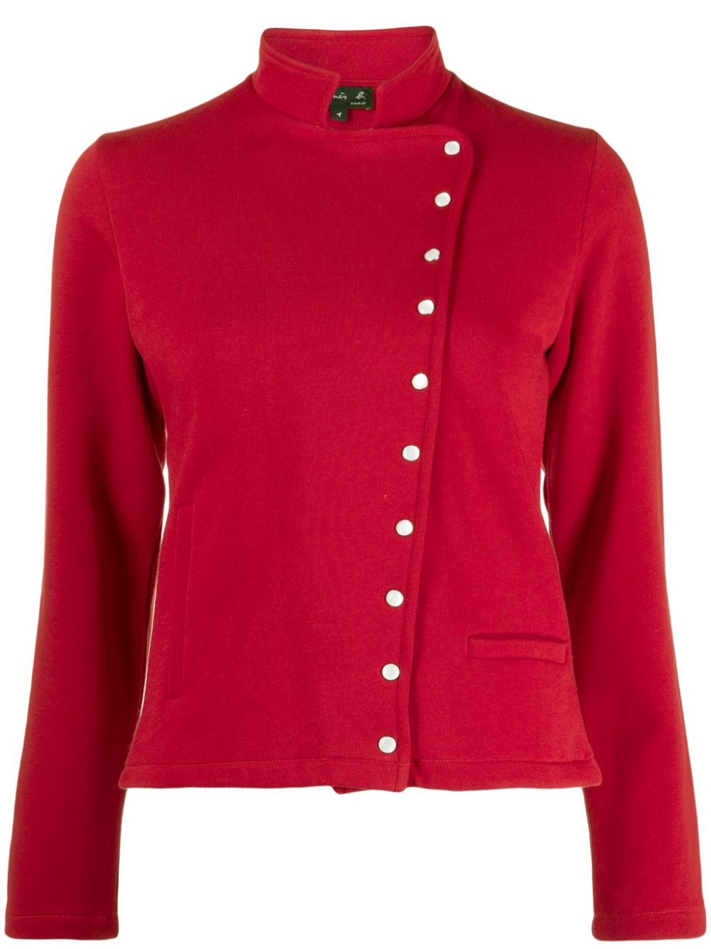 agnès b.  Fifre asymmetric cotton jacket