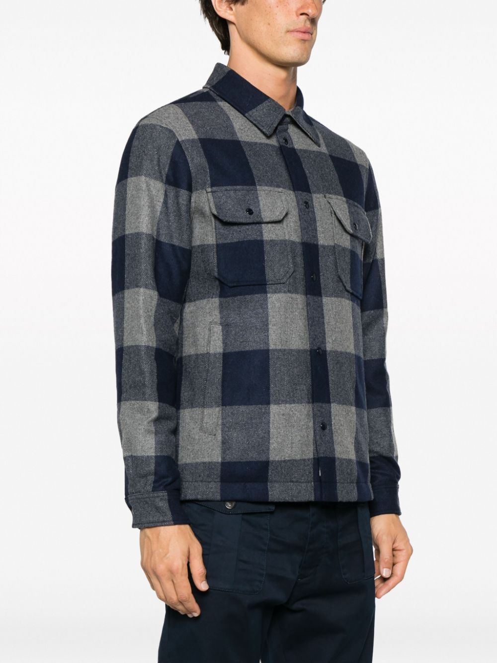 Woolrich check-pattern shirt jacket - Image 3