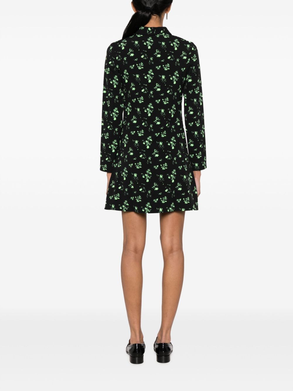 Calvin Klein Jeans  floral-print mini shirtdress