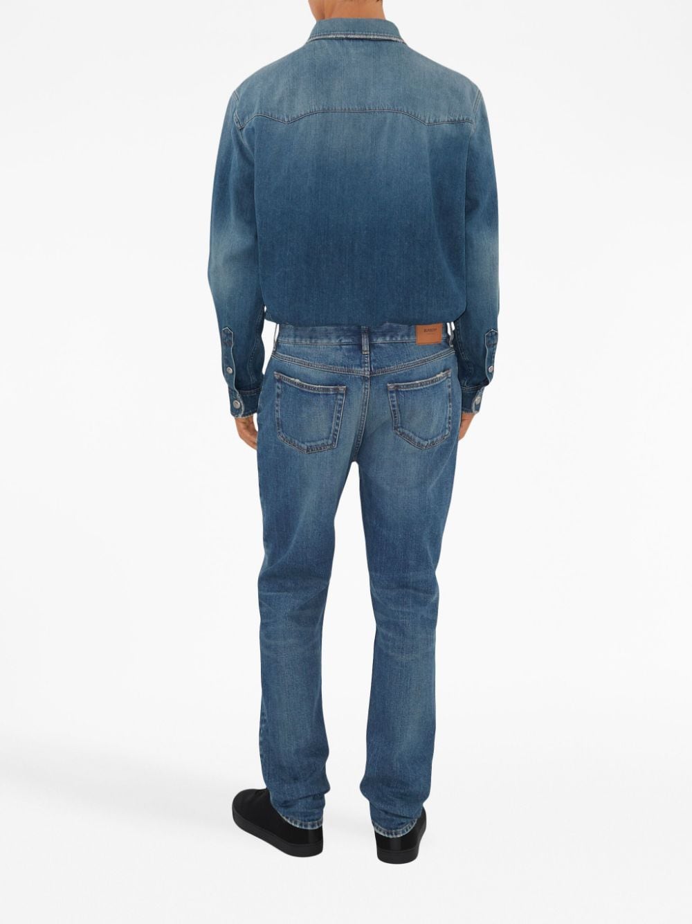 Burberry long-sleeve denim shirt