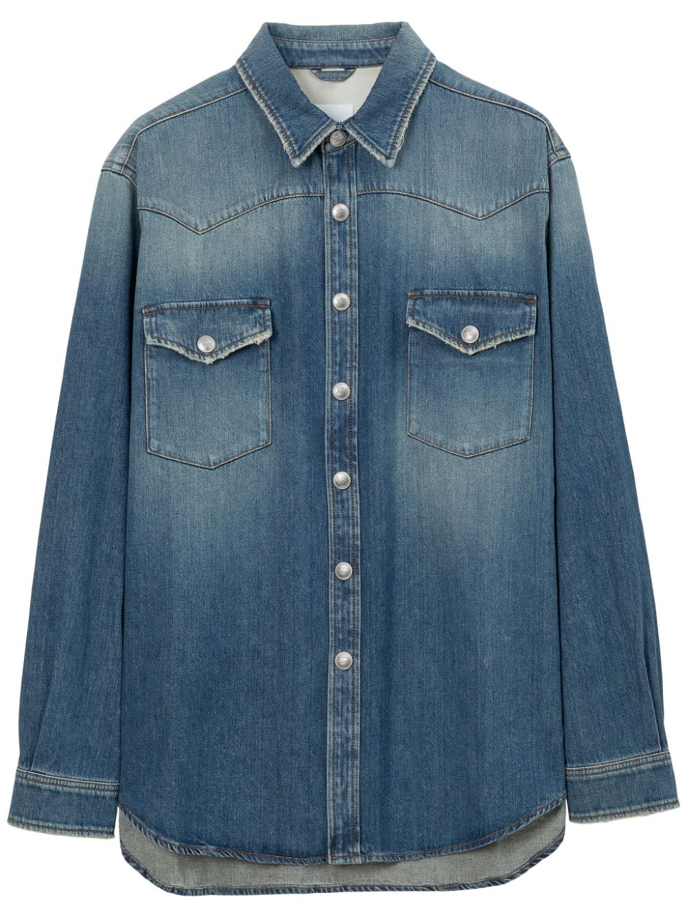 Burberry long-sleeve denim shirt