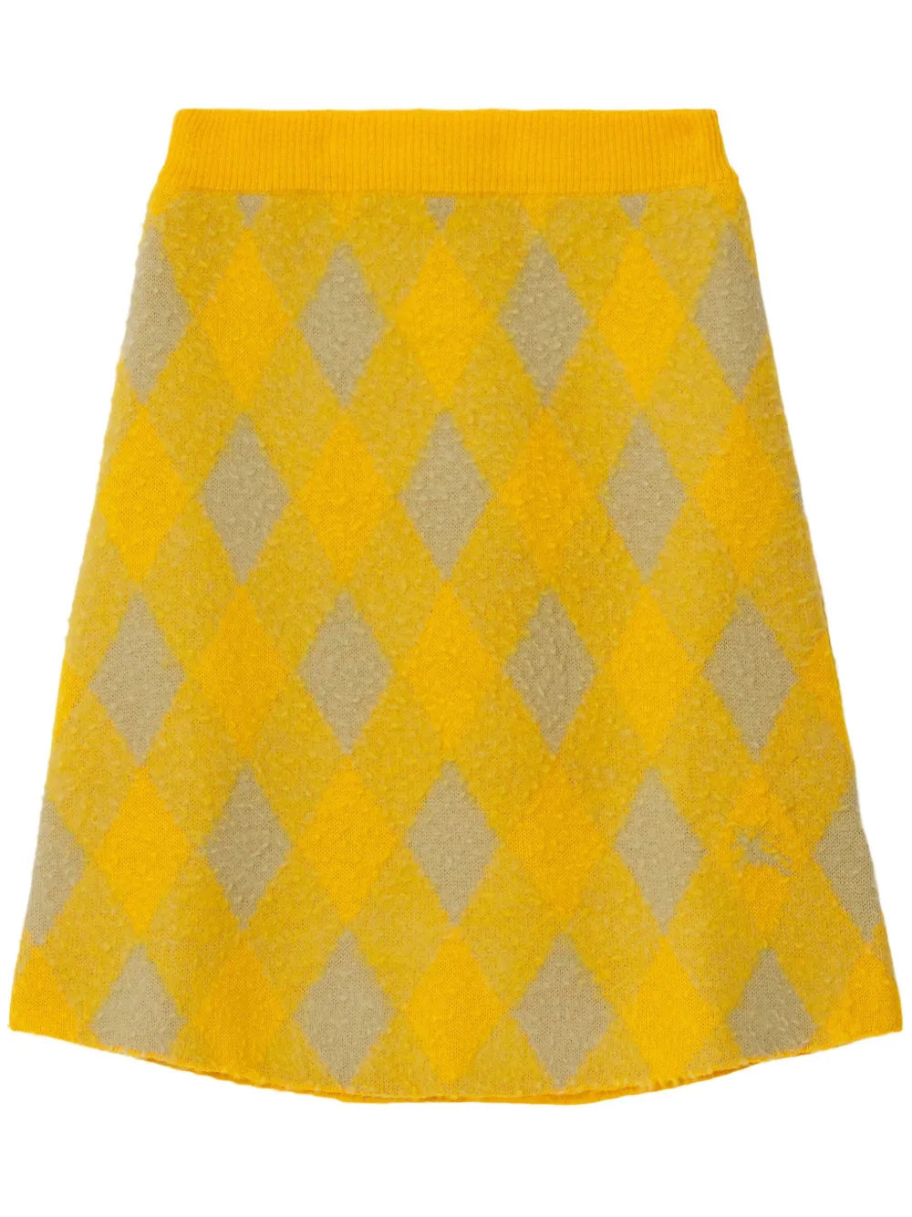 Burberry  check-plaid wool skirt