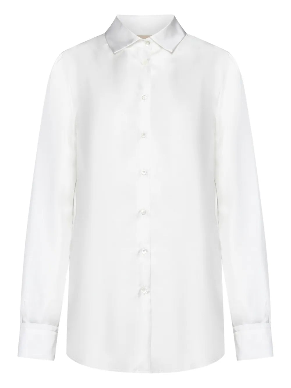 Blanca Vita  satin long-sleeve shirt