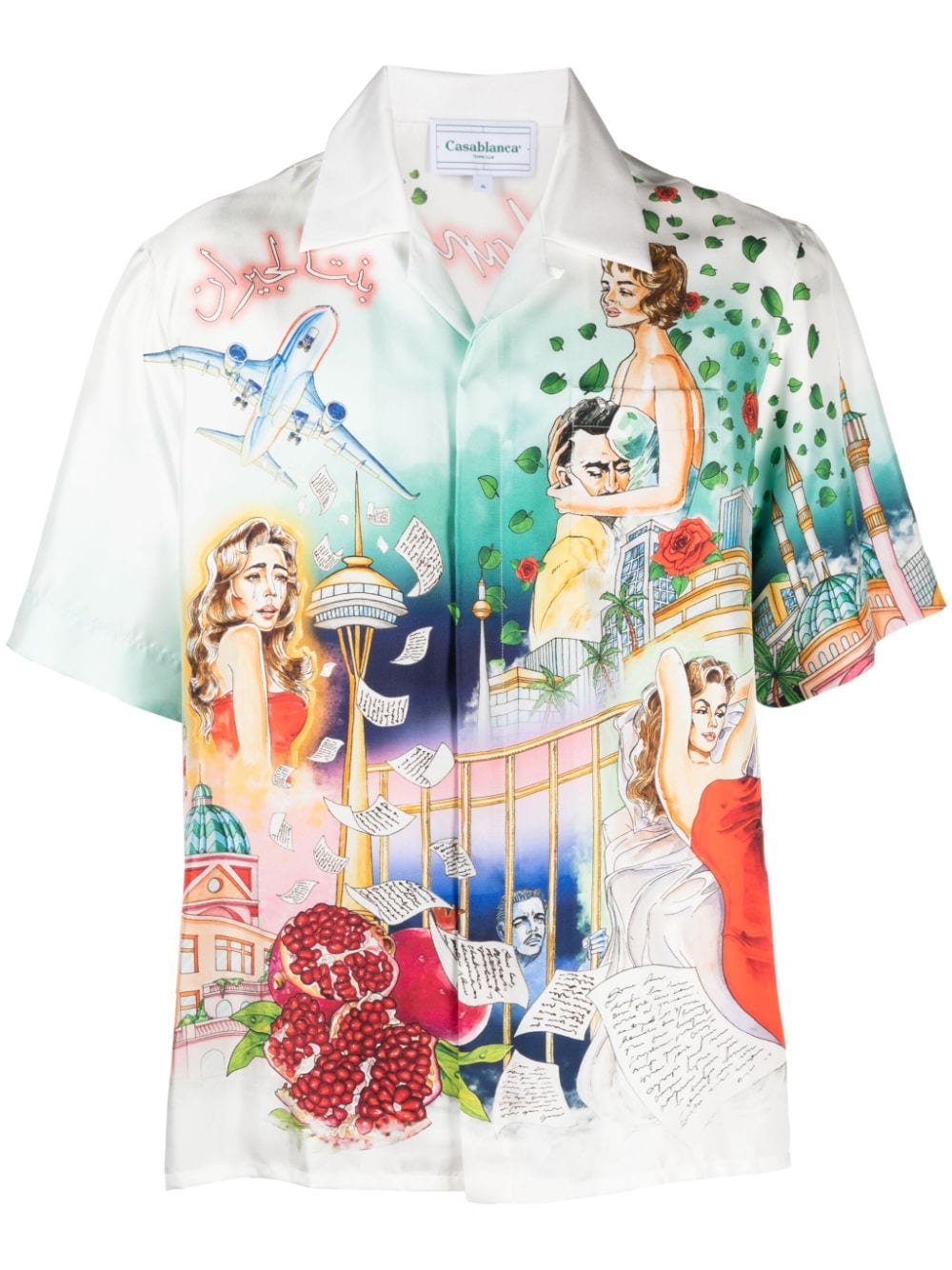 Casablanca La Liason silk shirt