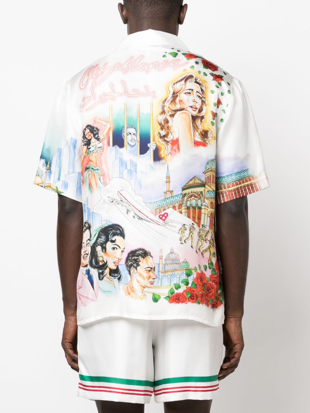 Casablanca La Liason silk shirt