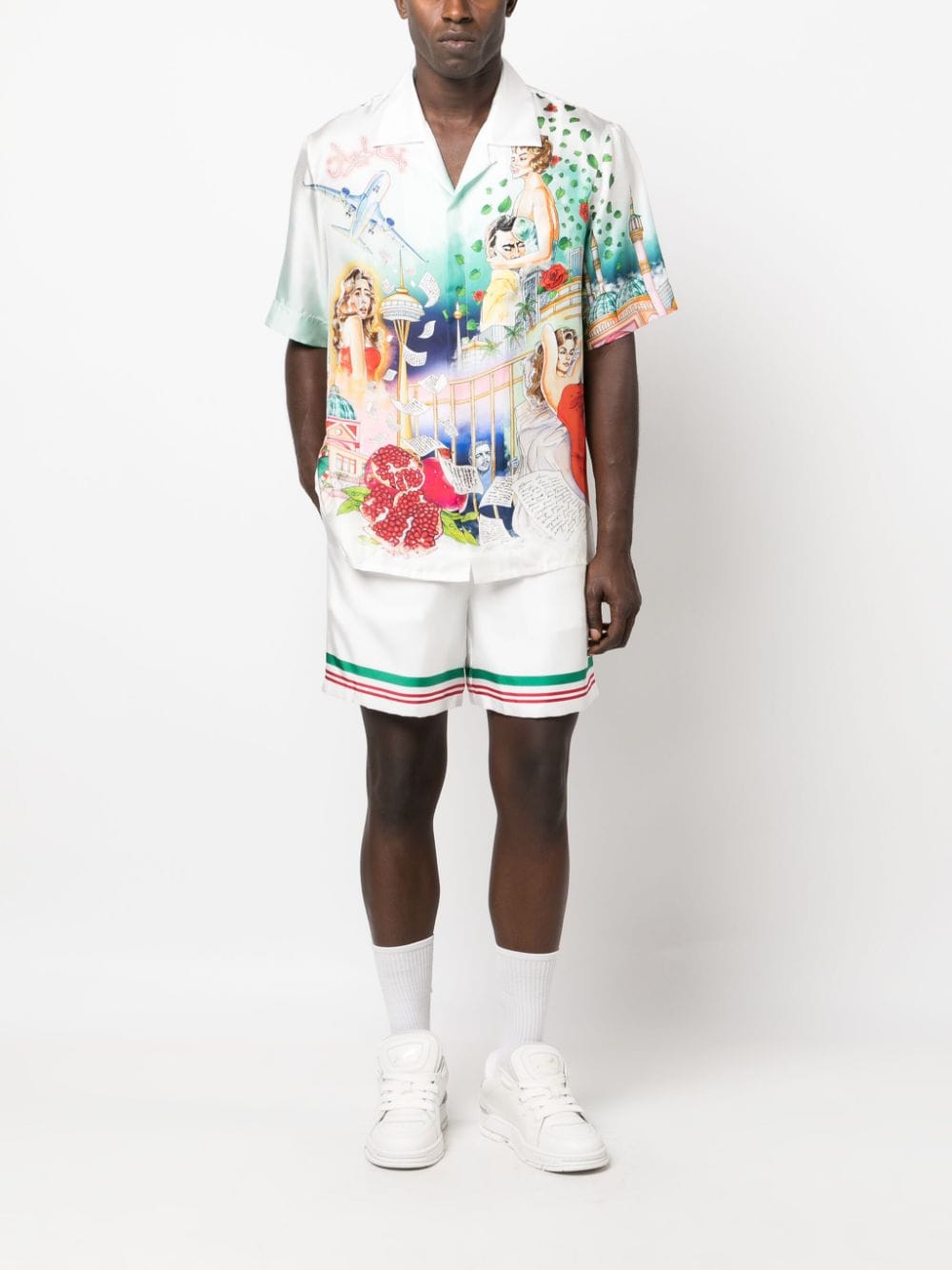 Casablanca La Liason silk shirt