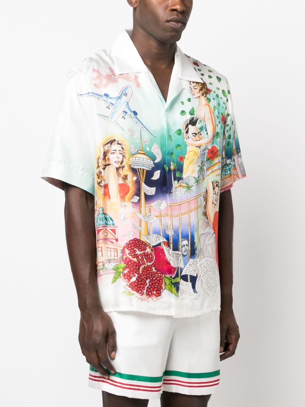 Casablanca La Liason silk shirt