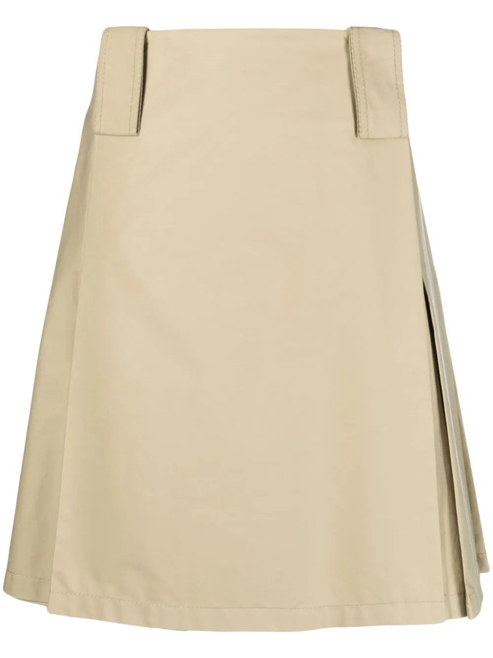 Burberry  pleat-detail A-line midi skirt