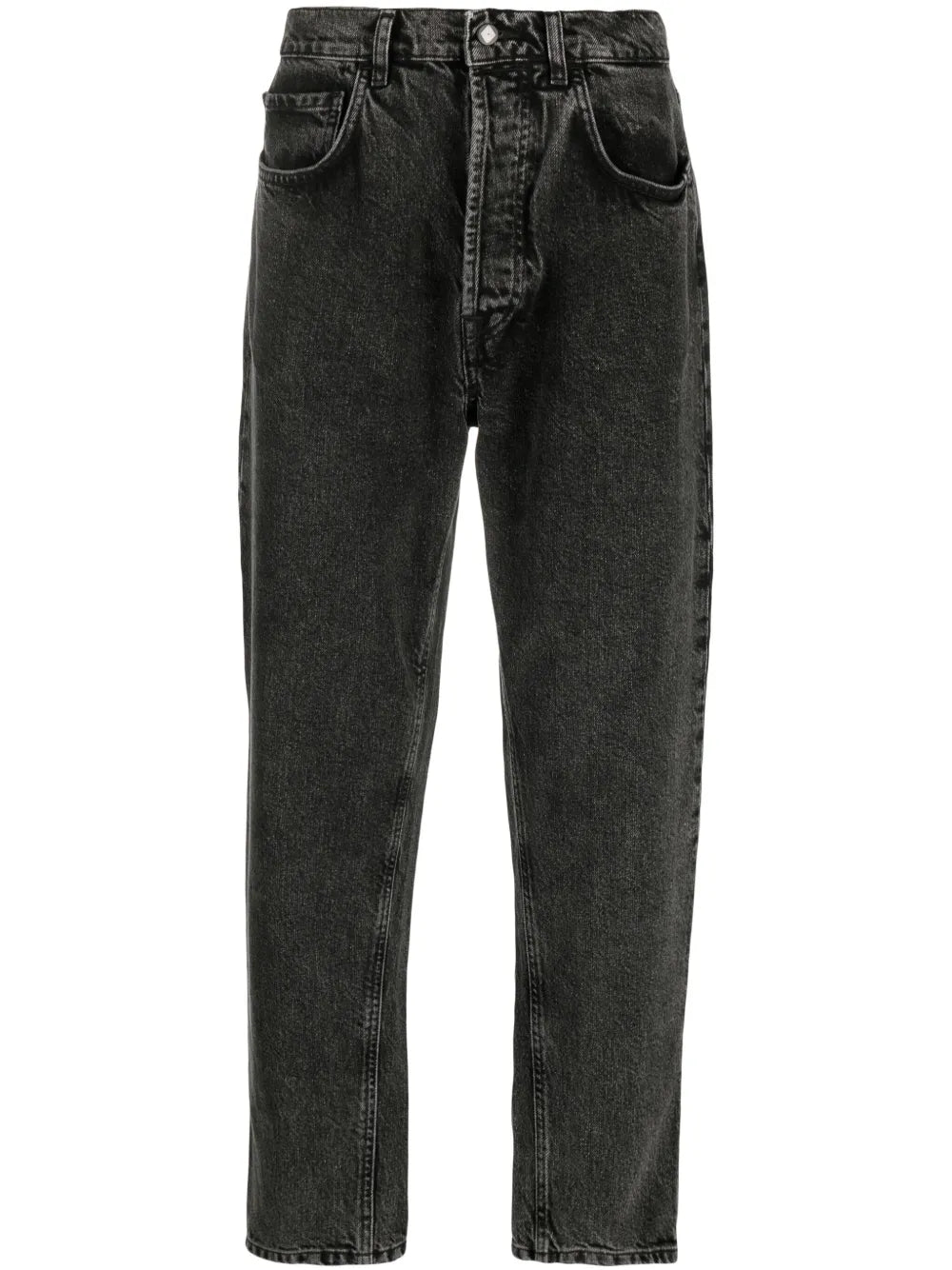 AMISH  mid-rise tapered-leg jeans