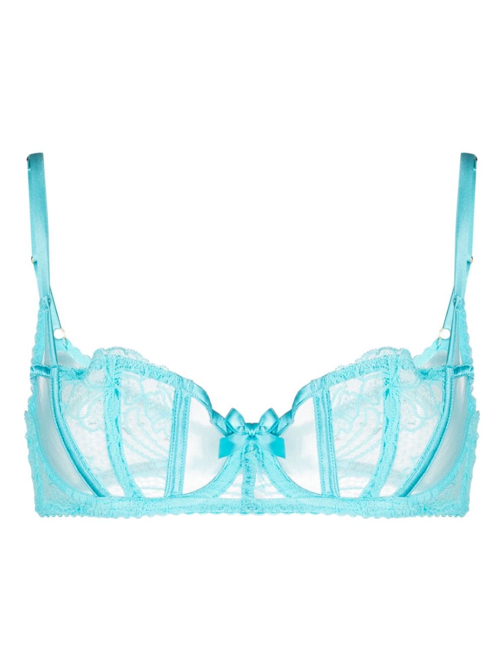 Agent Provocateur  Rozlyn semi-sheer balconette bra