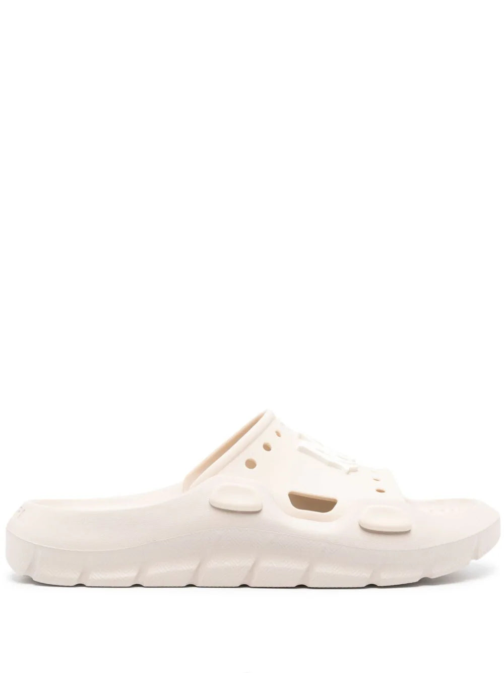 AMIRI  Sunday rubberised-logo slides