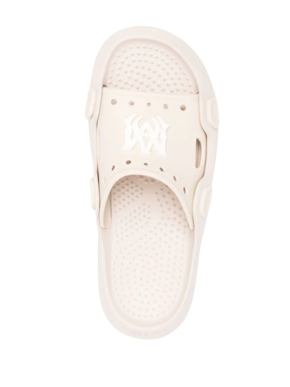 AMIRI Sunday rubberised-logo slides