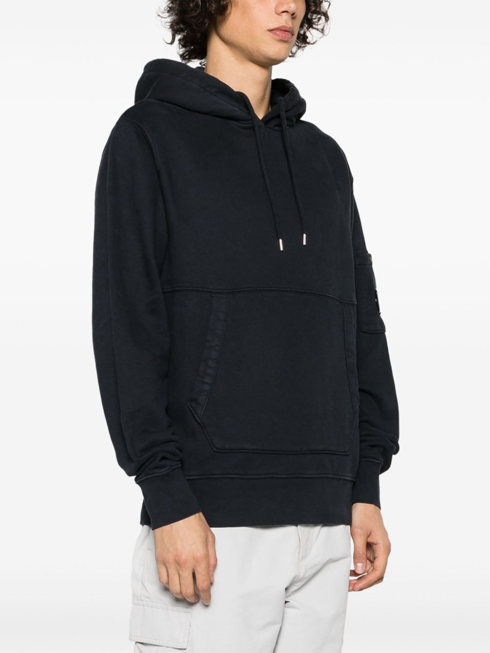 C.P. Company  Oblo Lens-detail cotton hoodie