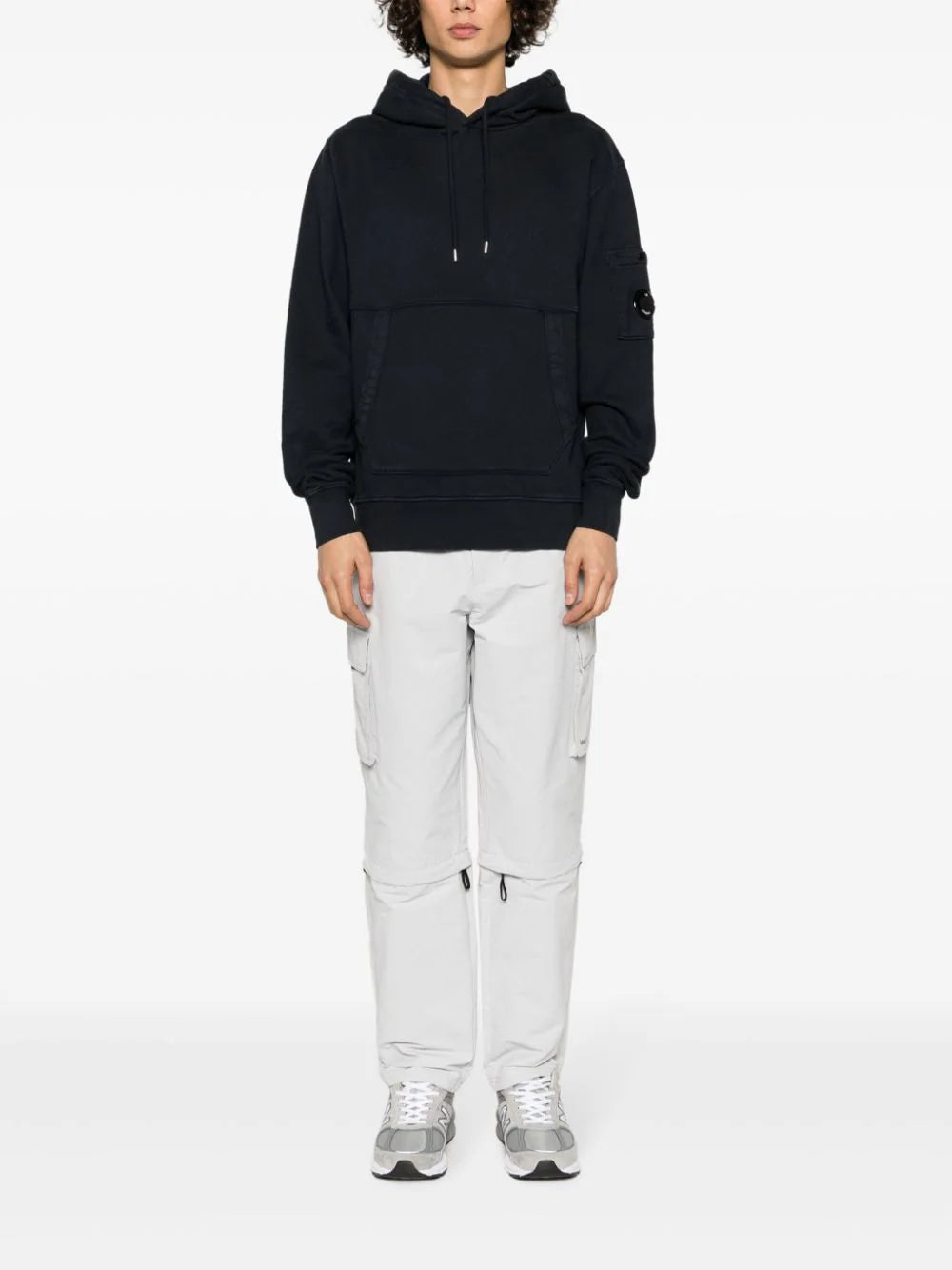 C.P. Company  Oblo Lens-detail cotton hoodie