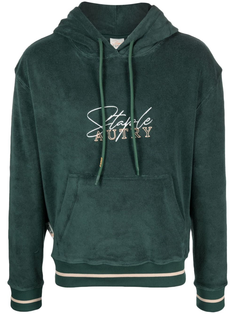 Autry  x Jeff Staple logo-embroidered hoodie