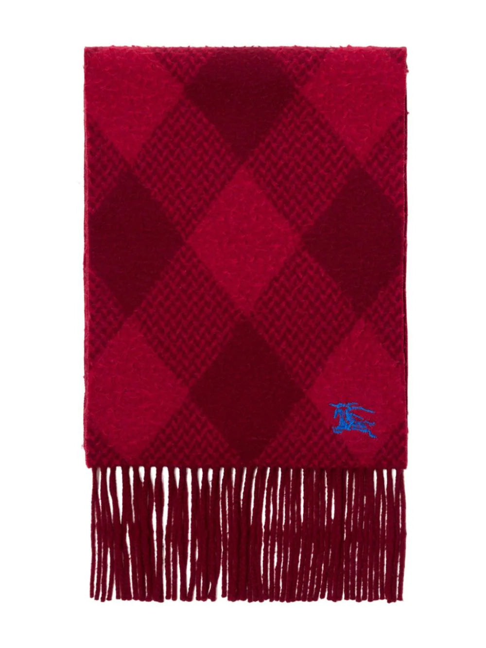 Burberry  argyle check-pattern wool scarf