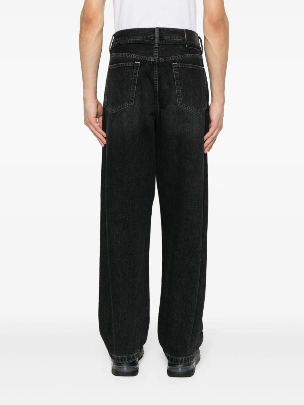 Acne Studios  mid-rise wide-leg jeans