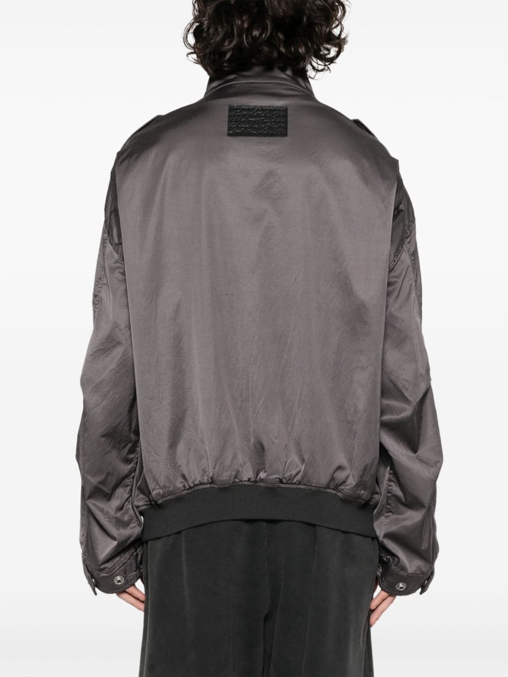 Acne Studios satin bomber jacket