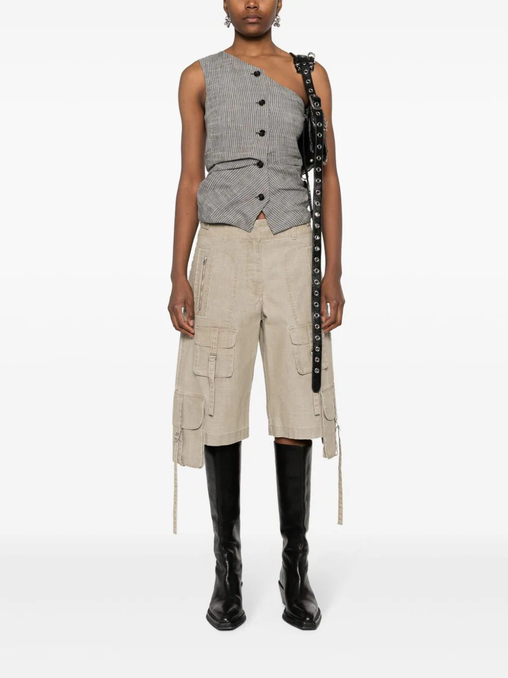 Acne Studios  one-shoulder waistcoat