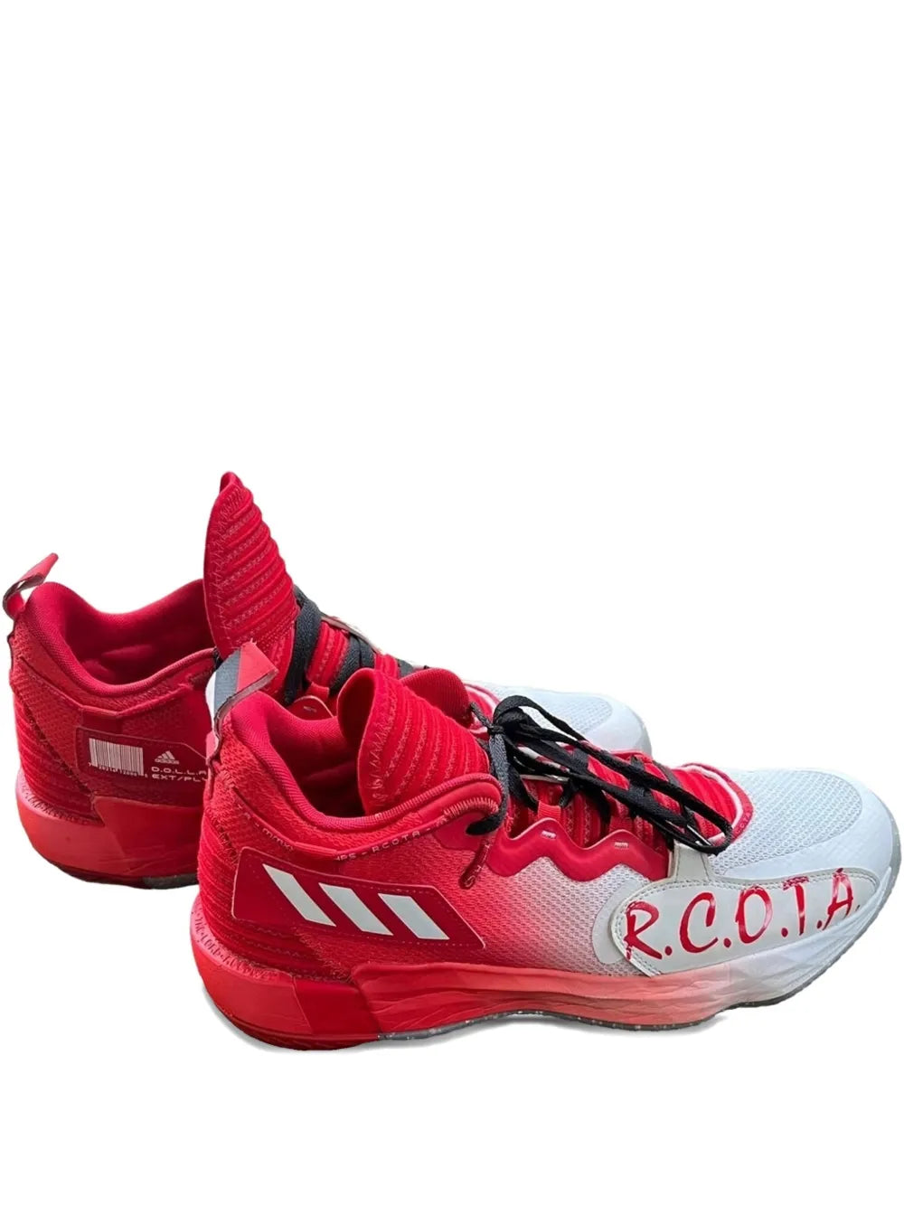 adidas  Dame 7 "Opponent Advisory Red" sneakers