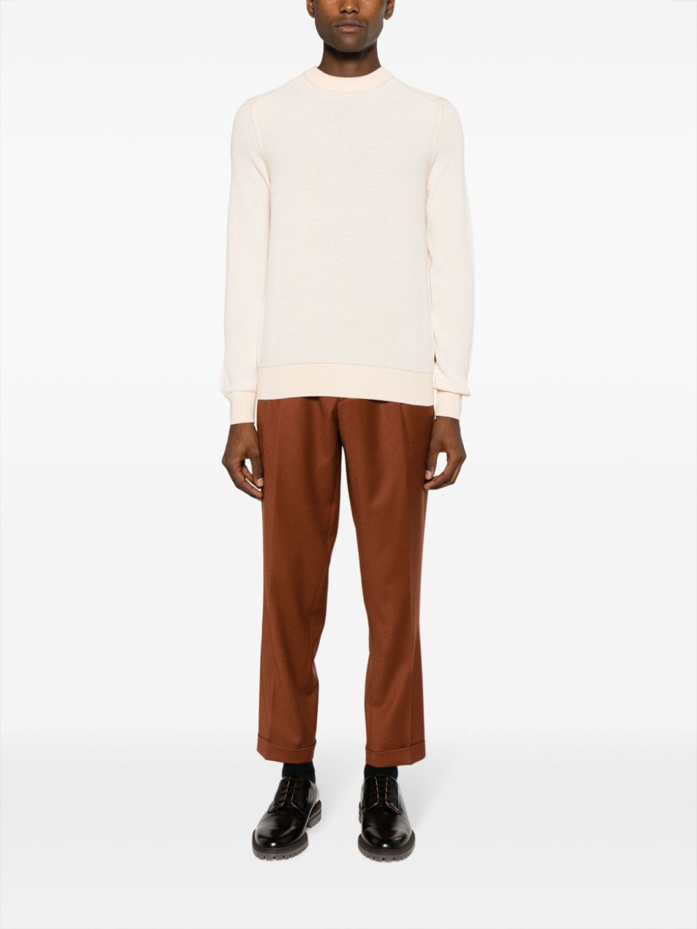 BOSS cotton-blend sweatshirt