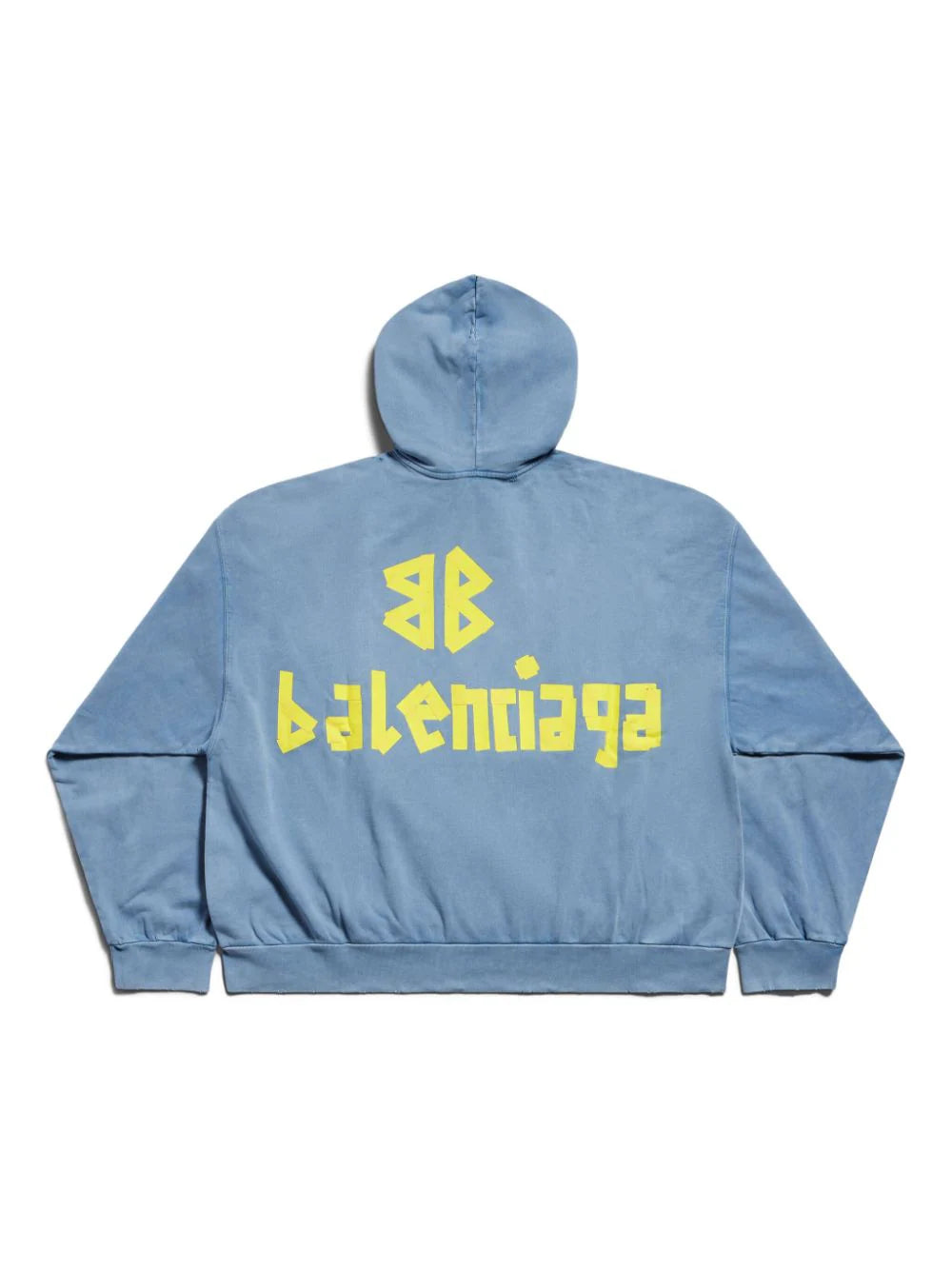 Balenciaga logo-print cotton hoodie