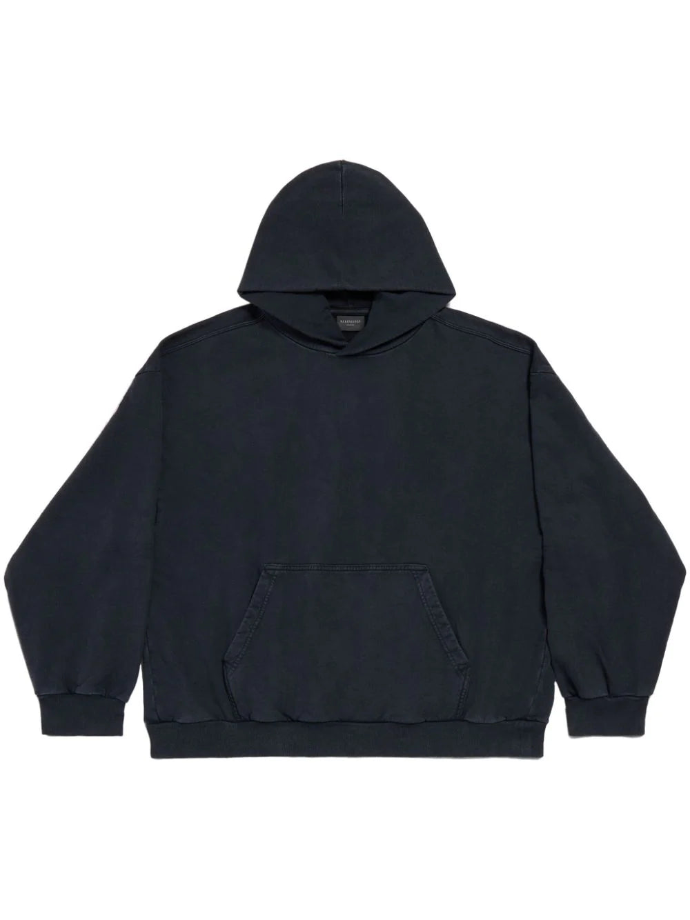 Balenciaga  logo-print cotton hoodie