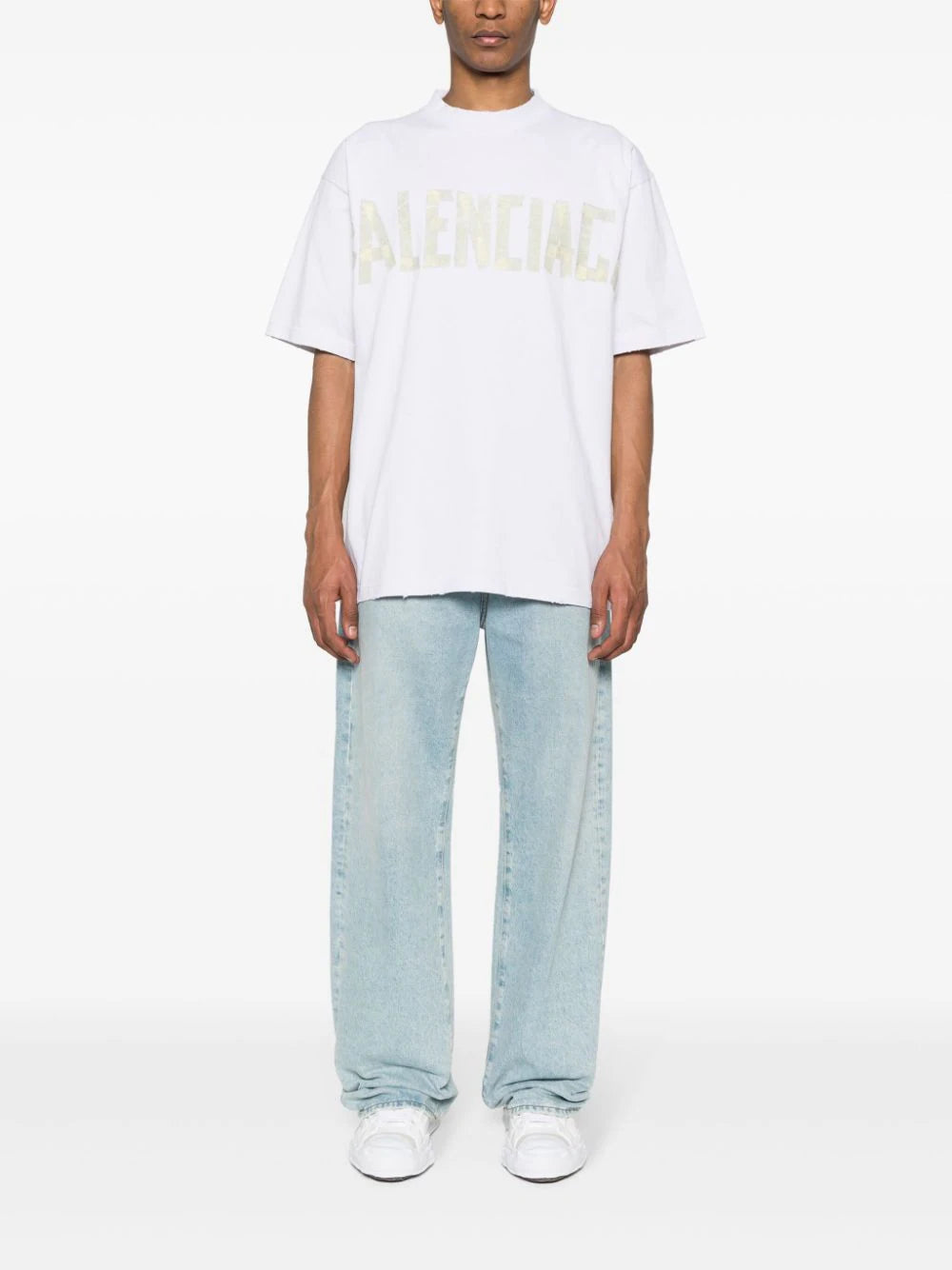 Balenciaga  Tape Type cotton T-shirt