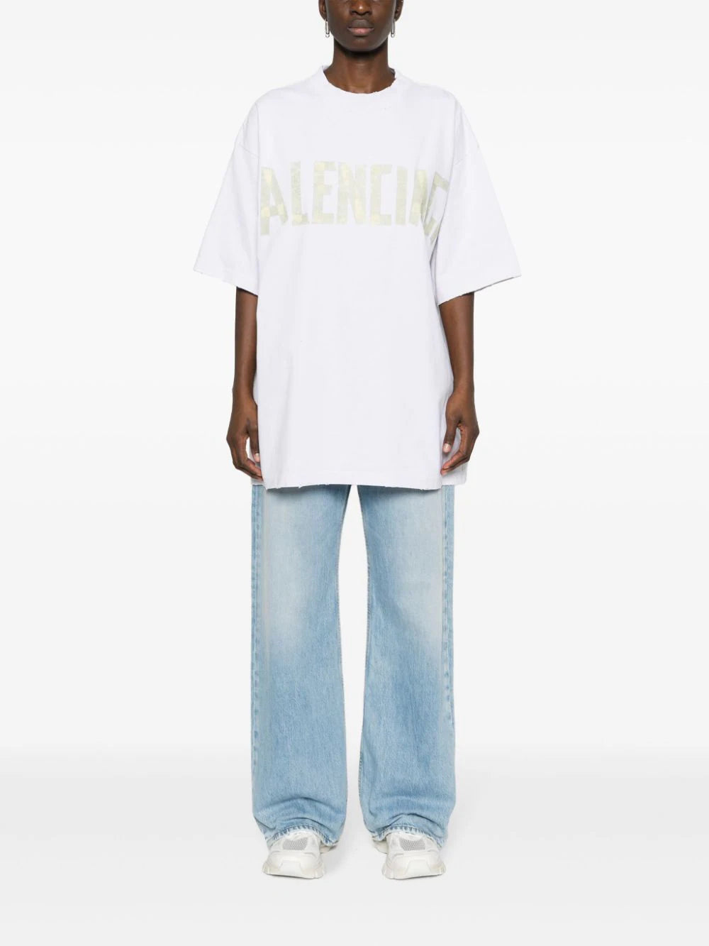 Balenciaga  Tape Type cotton T-shirt