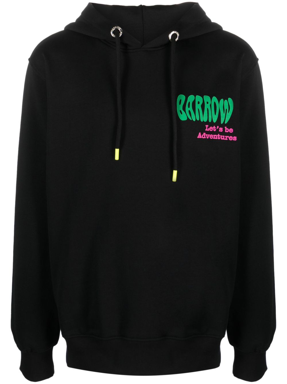 BARROW  logo-embellished cotton hoodie