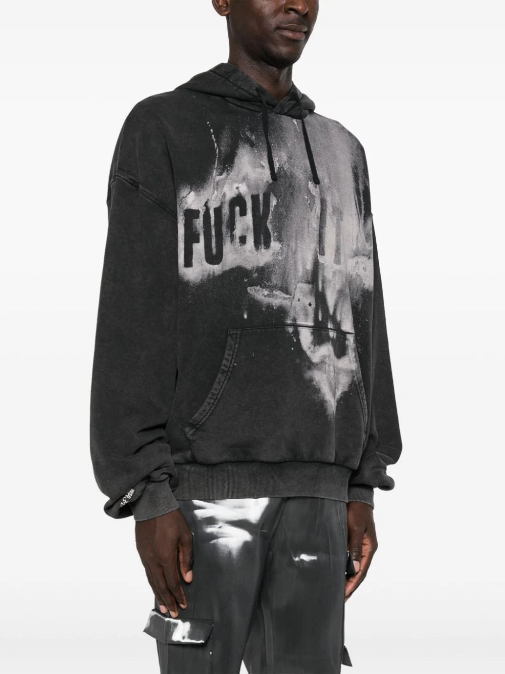 1017 ALYX 9SM  slogan-print cotton hoodie