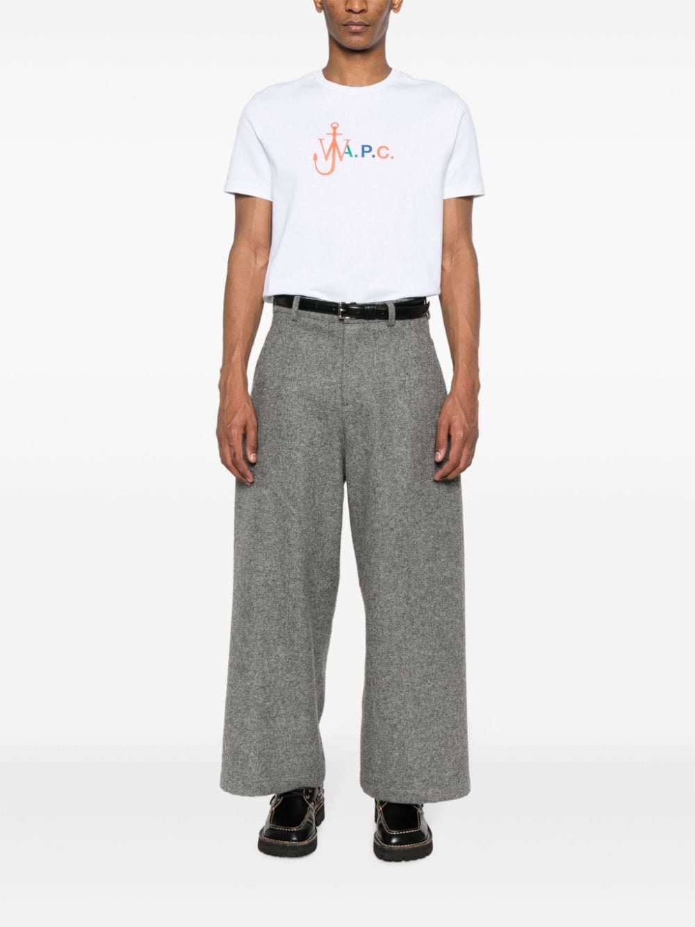 A.P.C. x JW Anderson logo-print T-shirt