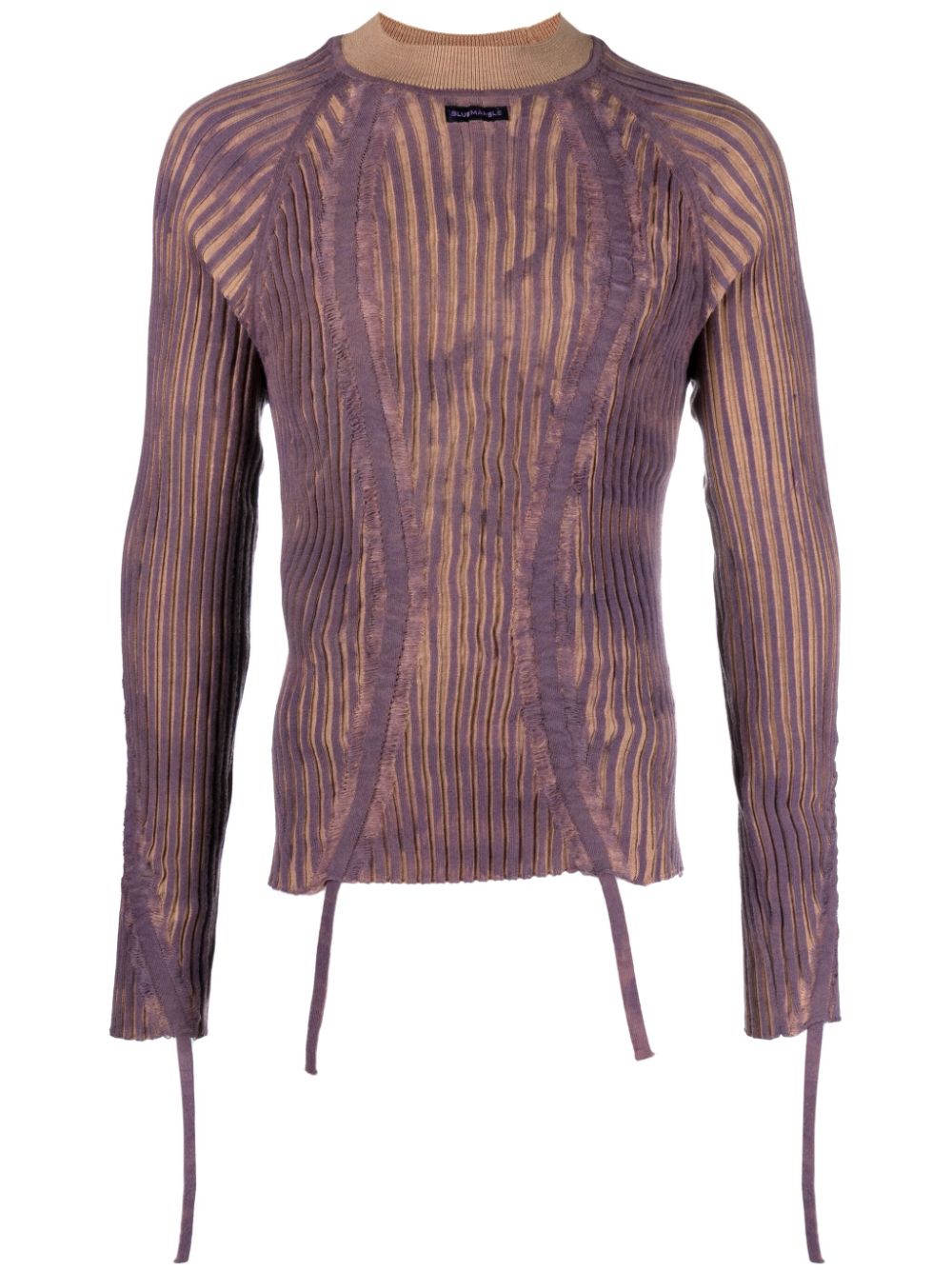 BLUEMARBLE  mock-neck merino wool jumper