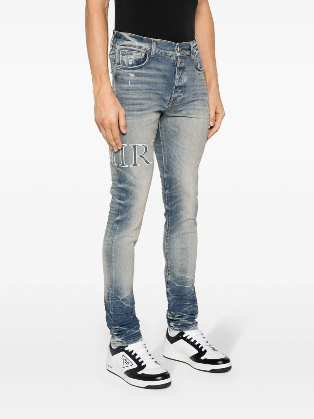 AMIRI  Core logo-patch skinny jeans