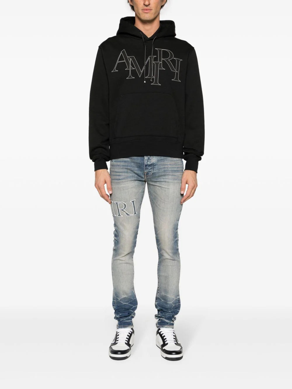AMIRI  Core logo-patch skinny jeans