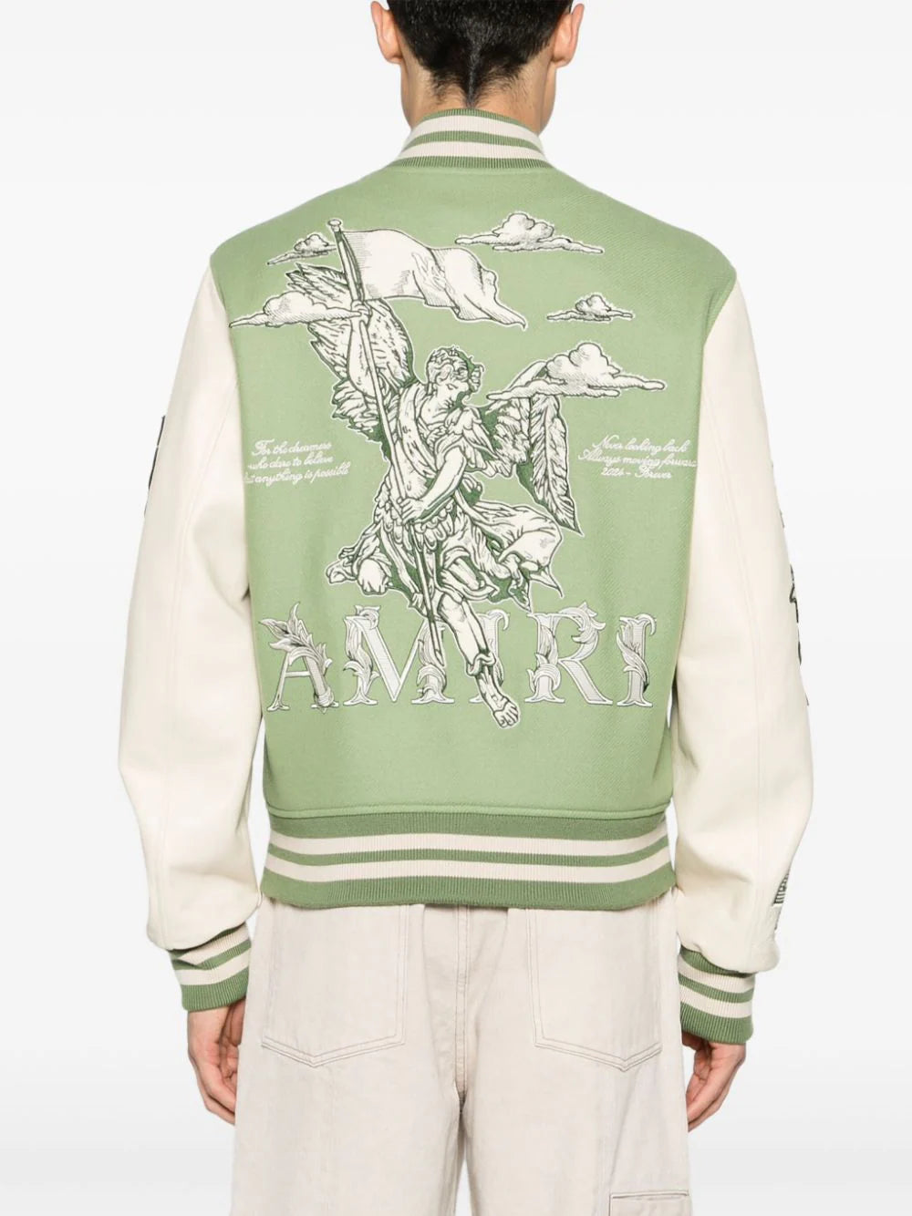 AMIRI  MA Angel varsity jacket