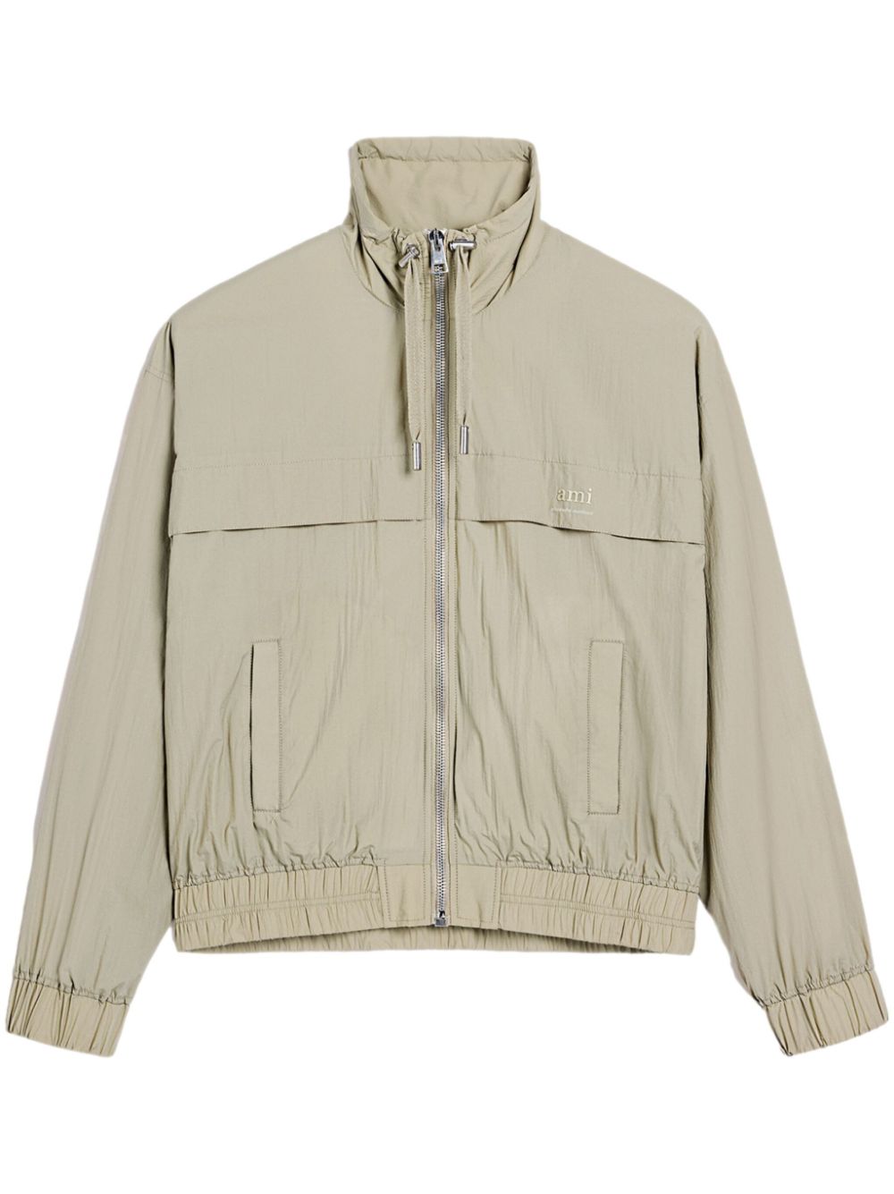 AMI Paris  logo-print windbreaker