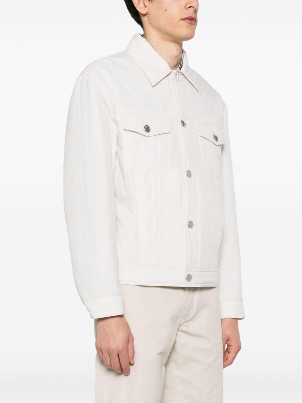 AMI Paris padded buttoned jacket