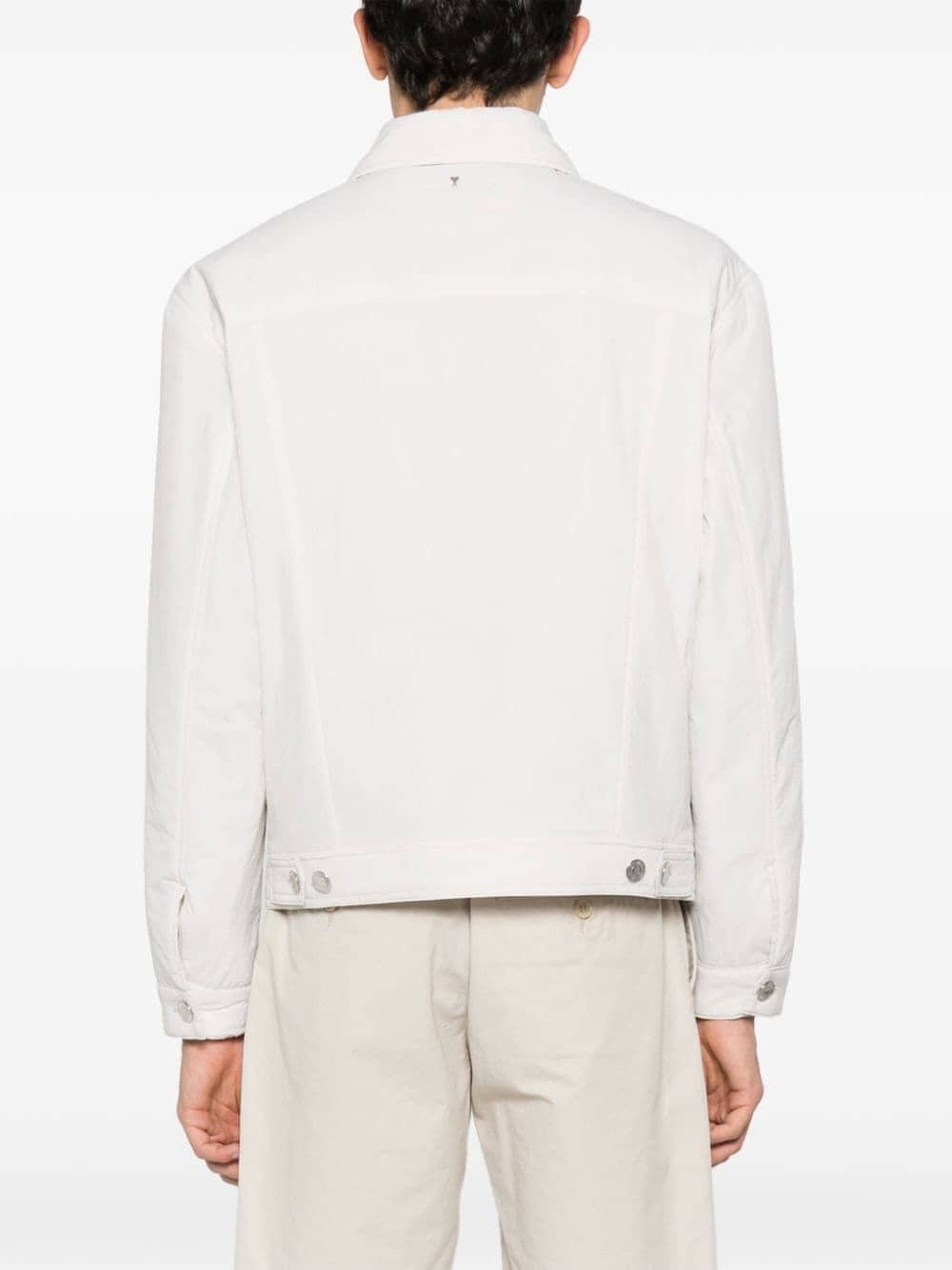 AMI Paris padded buttoned jacket