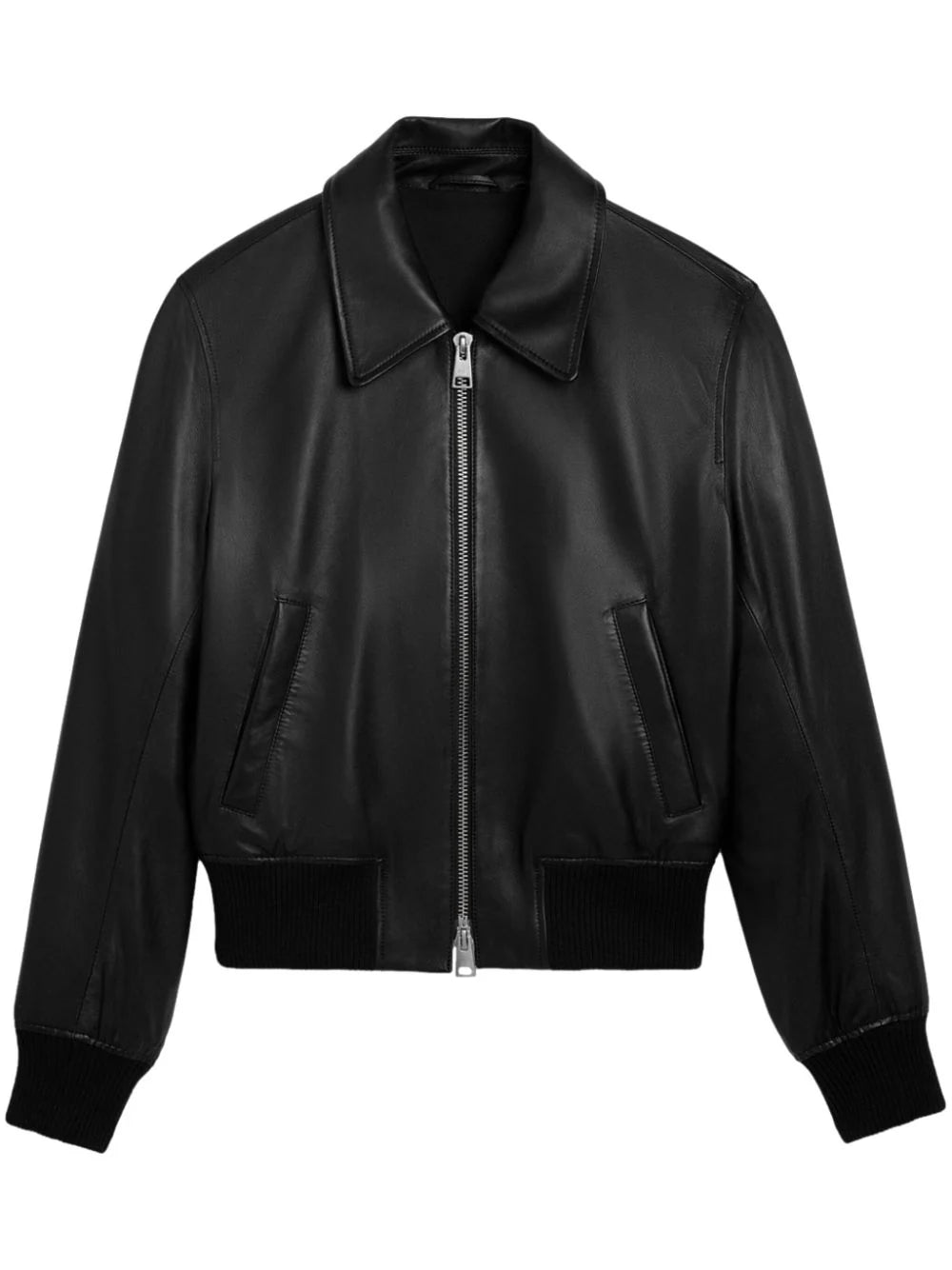 AMI Paris  Ami de Coeur leather jacket