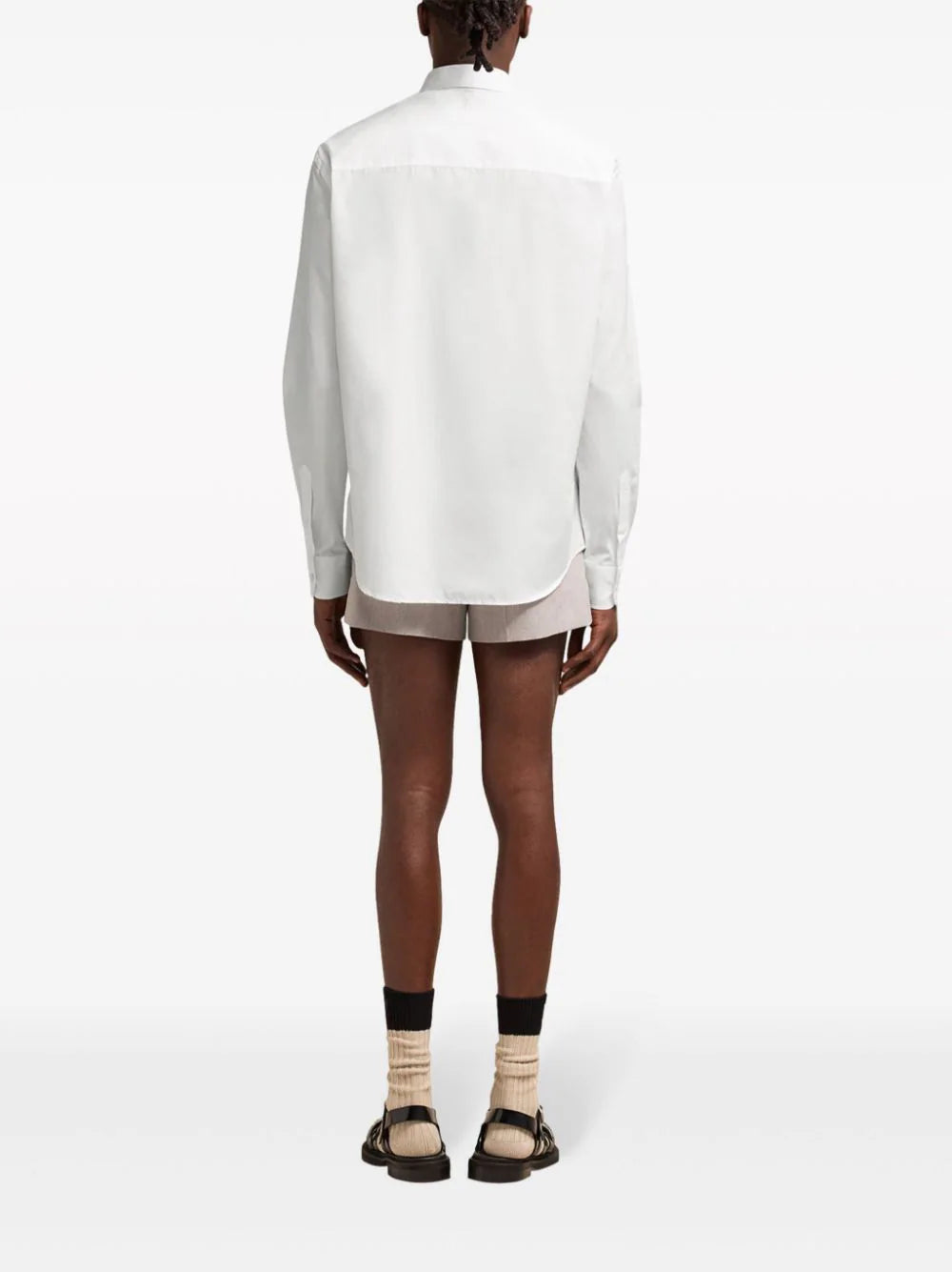 AMI Paris  Ami-de-Coeur-motif cotton shirt
