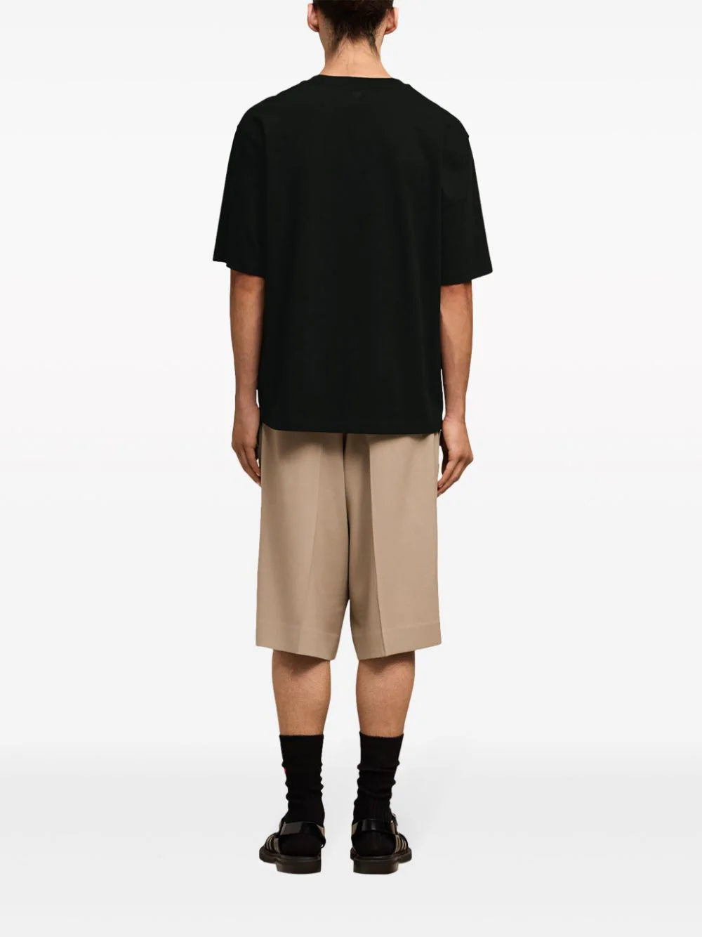 AMI Paris  logo-print organic cotton T-shirt
