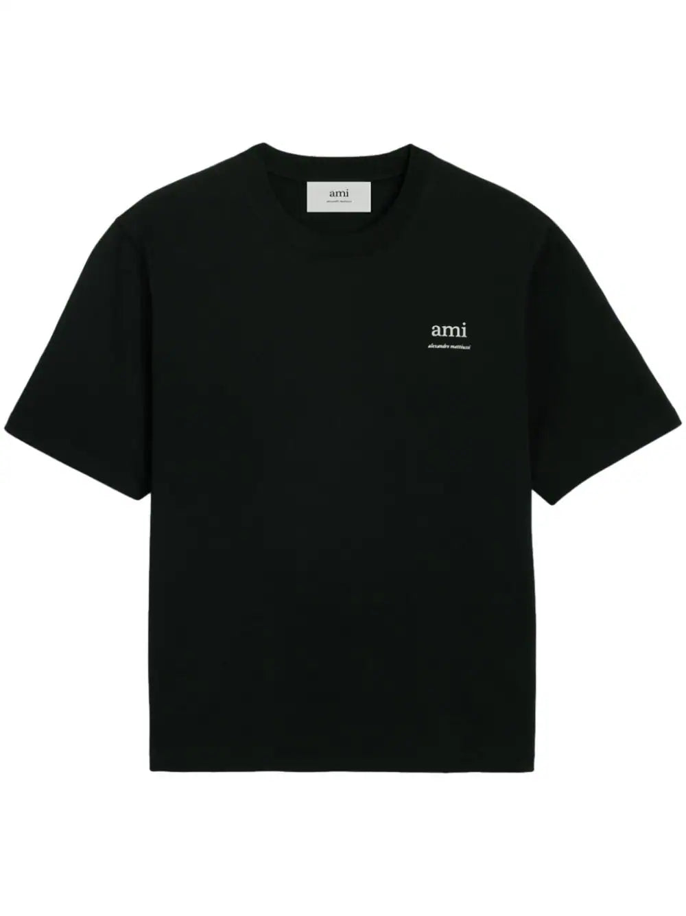 AMI Paris  logo-print organic cotton T-shirt