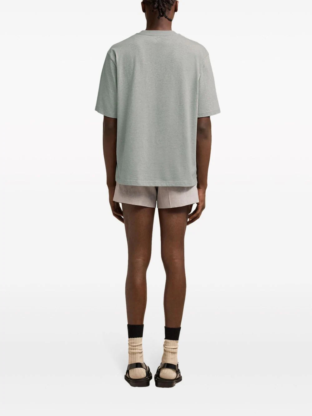 AMI Paris  logo-print cotton T-shirt