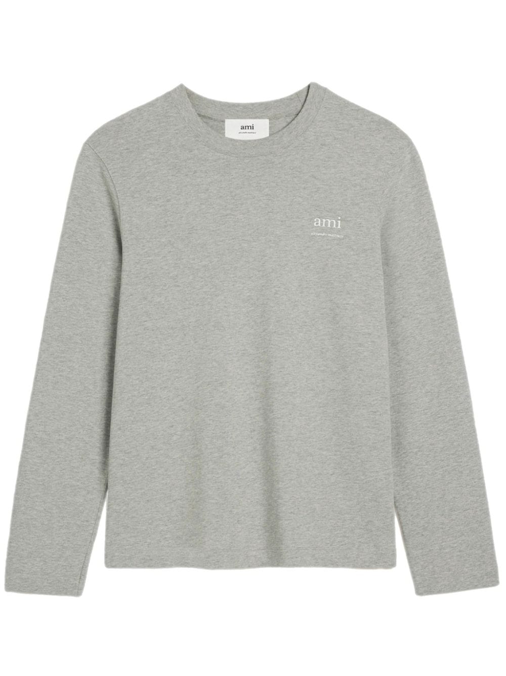 AMI Paris  logo-print cotton T-shirt